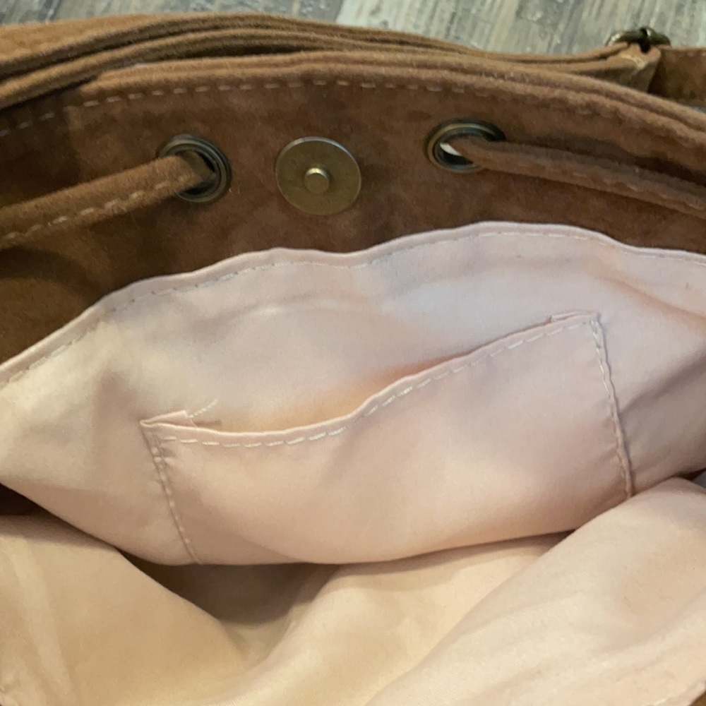 Elephant Bucket hobo crossbody purse Boho - Picture 4 of 12